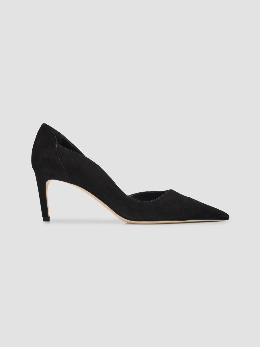 Jimmy Choo Women's Brigitte 65MM Suede Pumps - Black - Size 5