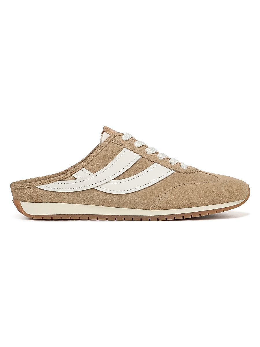 Women's Oasis Suede Runner Sneakers - Sand Trail Milk - Size 8