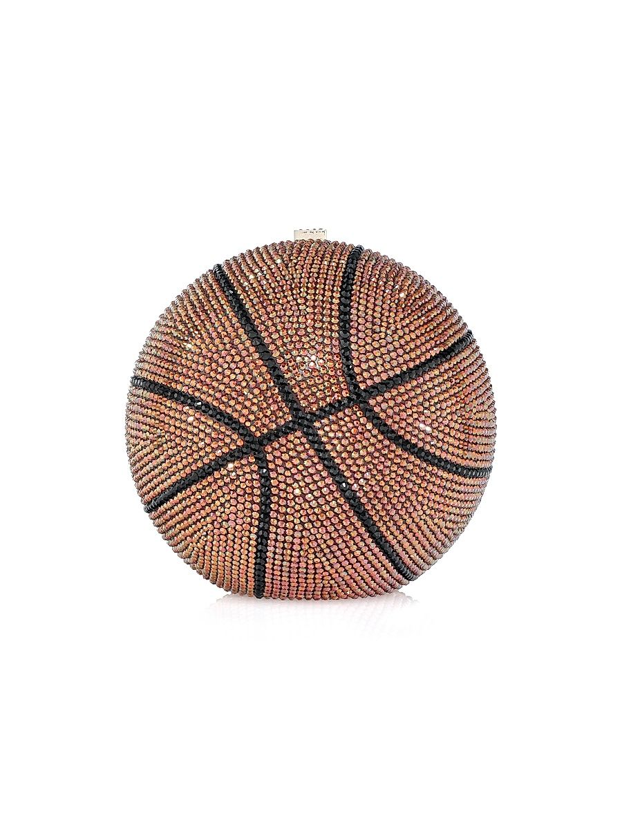 Women's Basketball Crystal Clutch - Copper