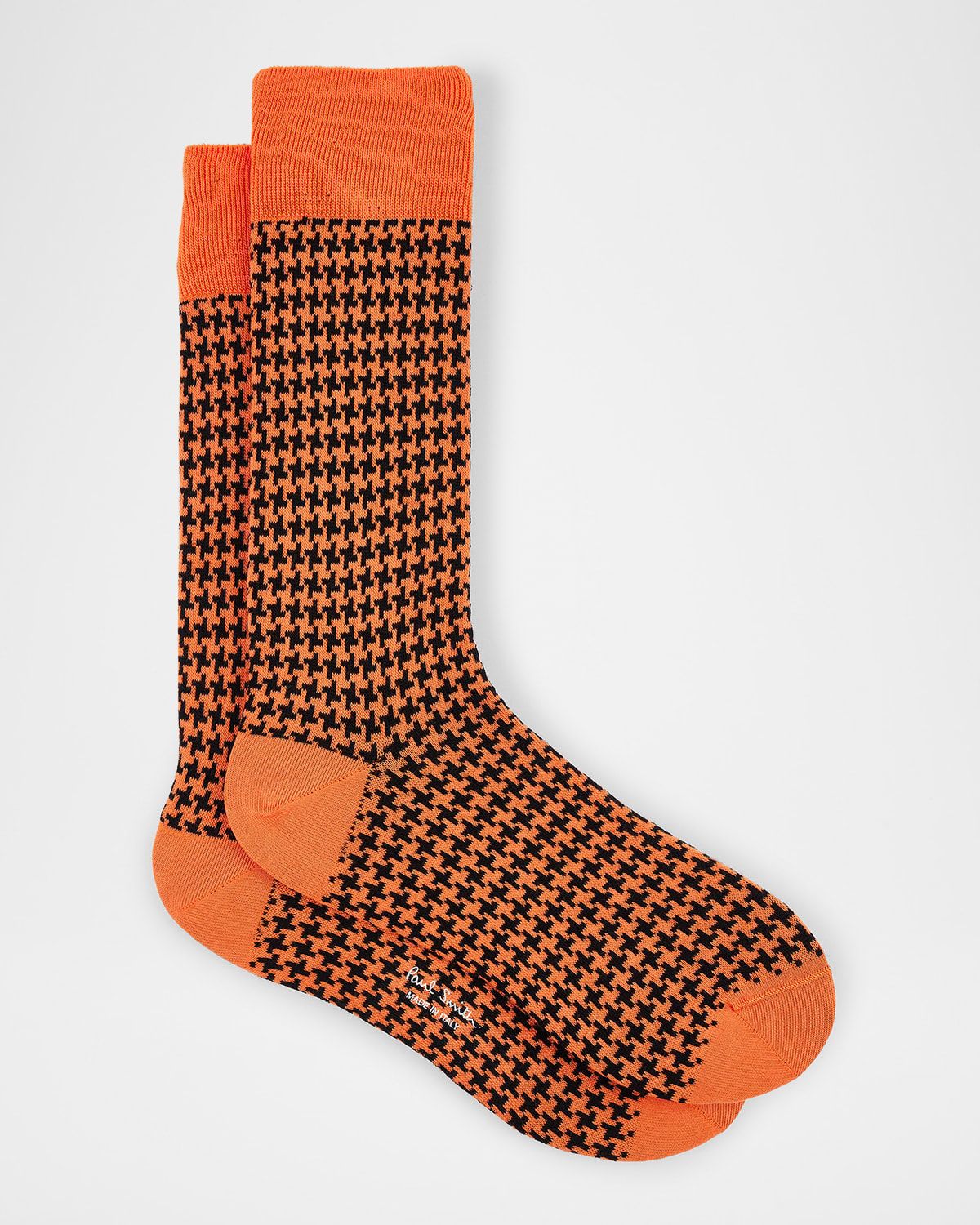 Men & apos;s James Houndstooth Gingham Crew Socks