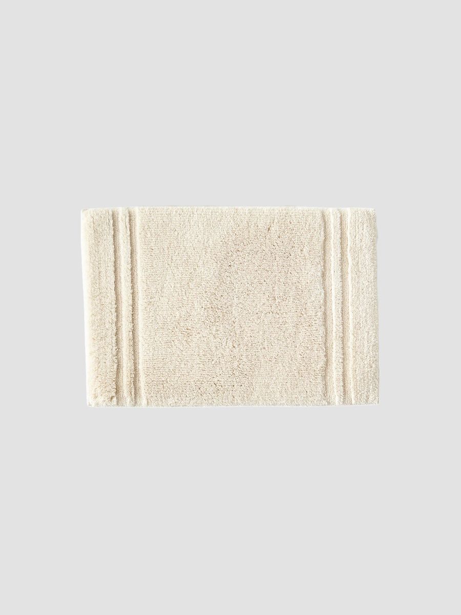 Payton Cotton Bath Rug - True Parchment
