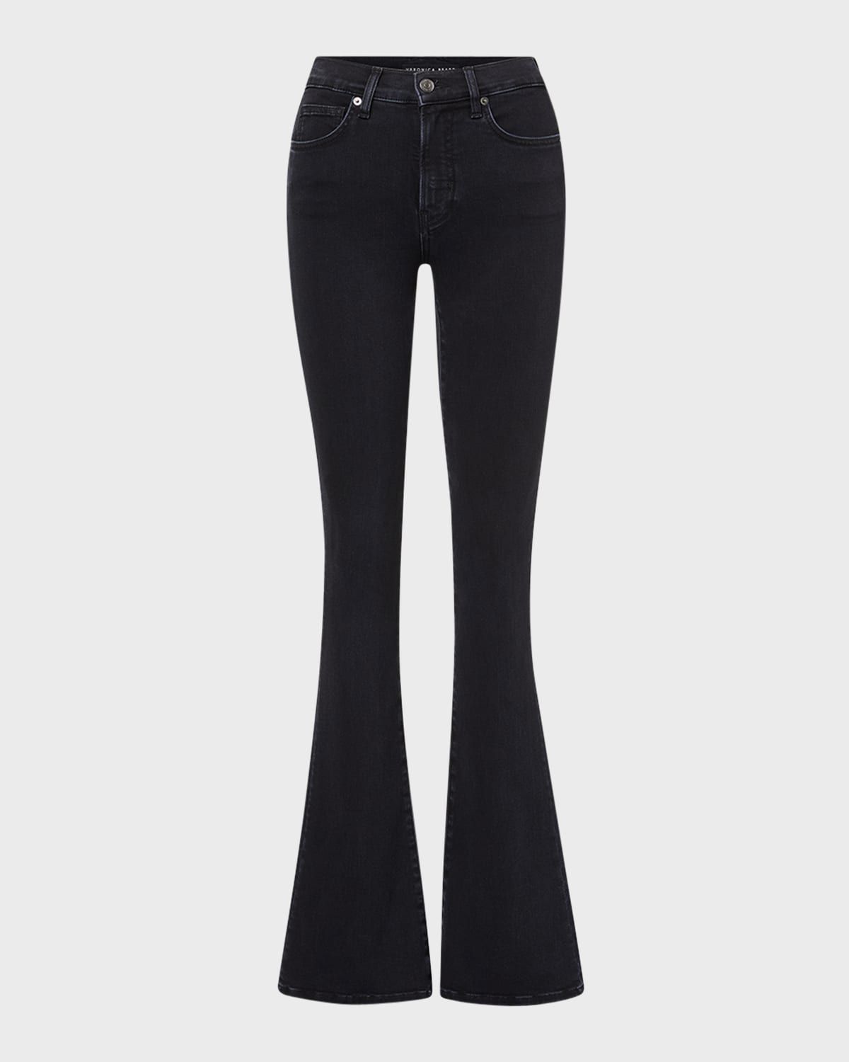 Beverly High-Rise Skinny Flare Jeans