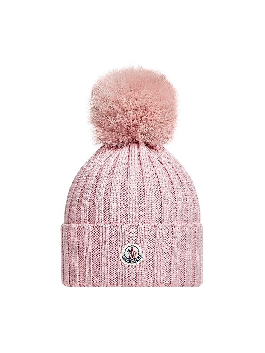 Women's Beanie in Wool - Pink