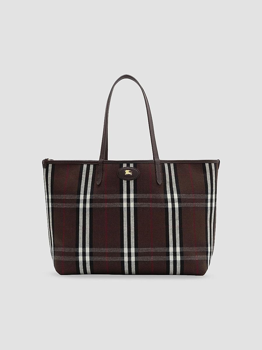Burberry Women's Medium Reversible Bloomsbury Tote - Brown
