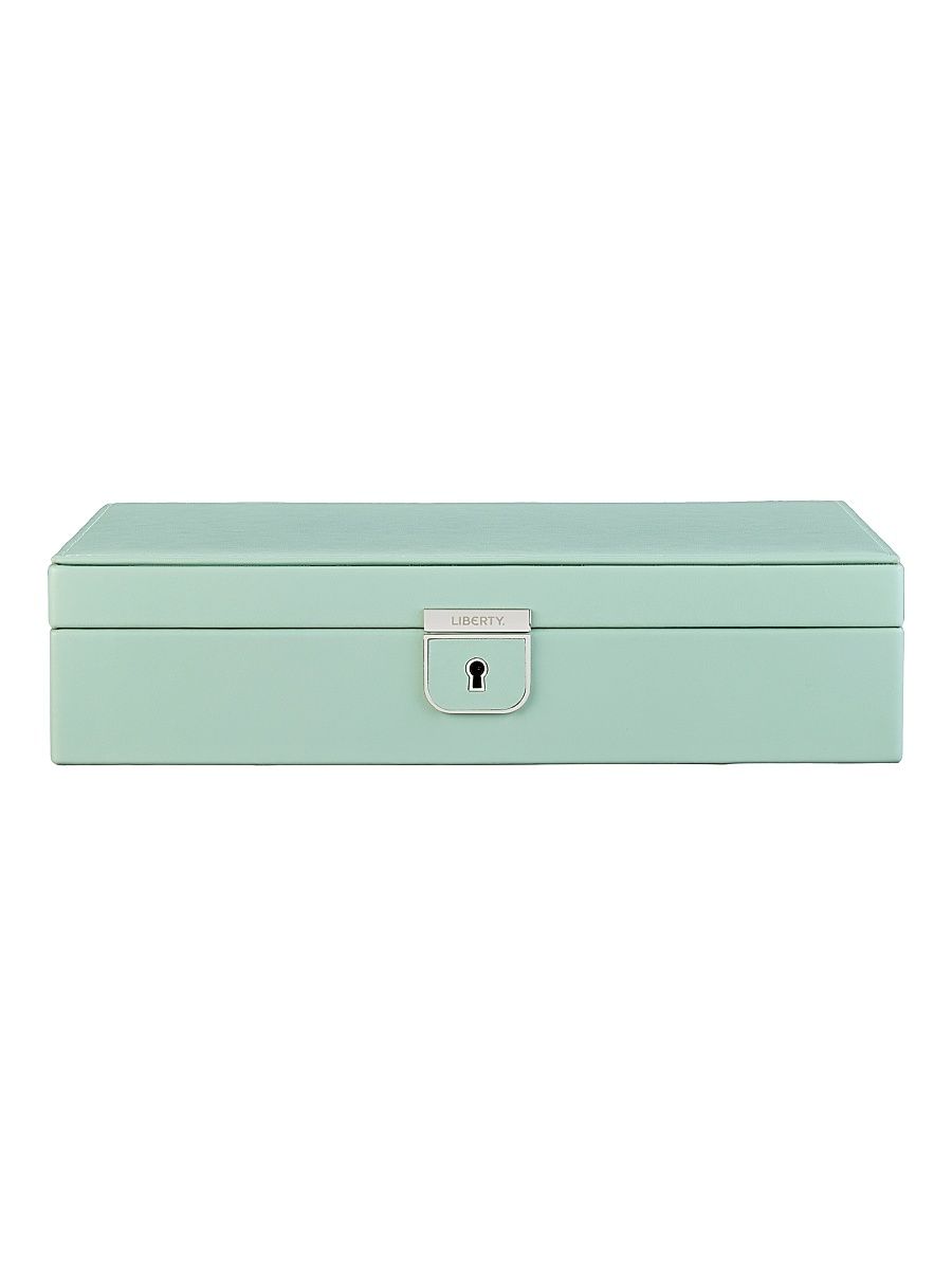 Wolf Liberty Medium Jewelry Box - Sage
