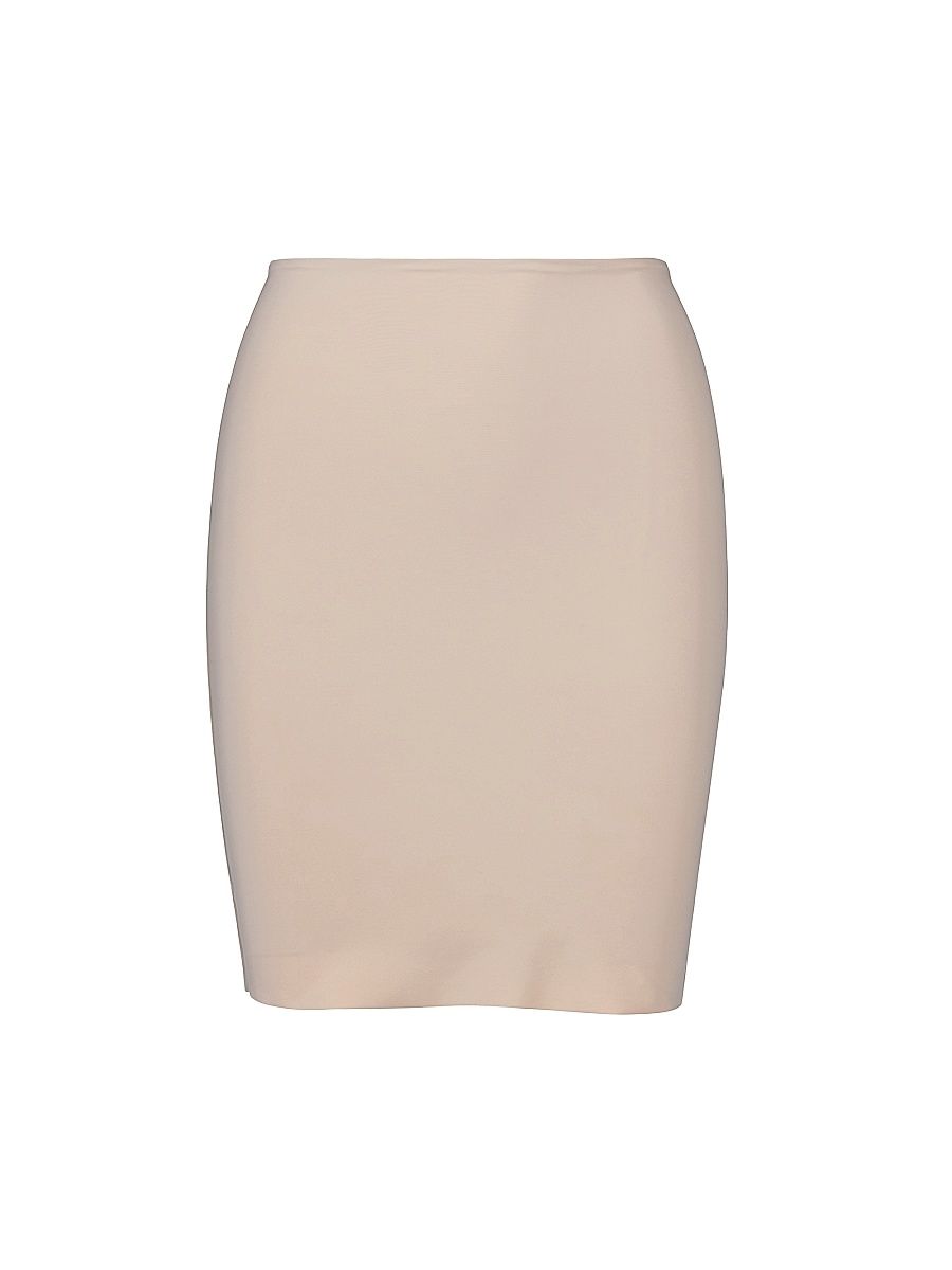 Women's Classic Control Short Half Slip - Beige - Size XL