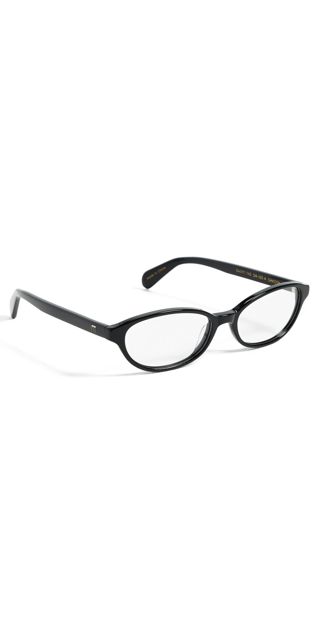 Elisa Johnson Dakota Glasses Gloss Black One Size