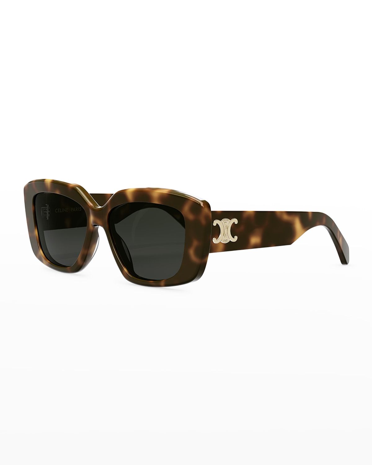 Triomphe Rectangle Acetate Sunglasses