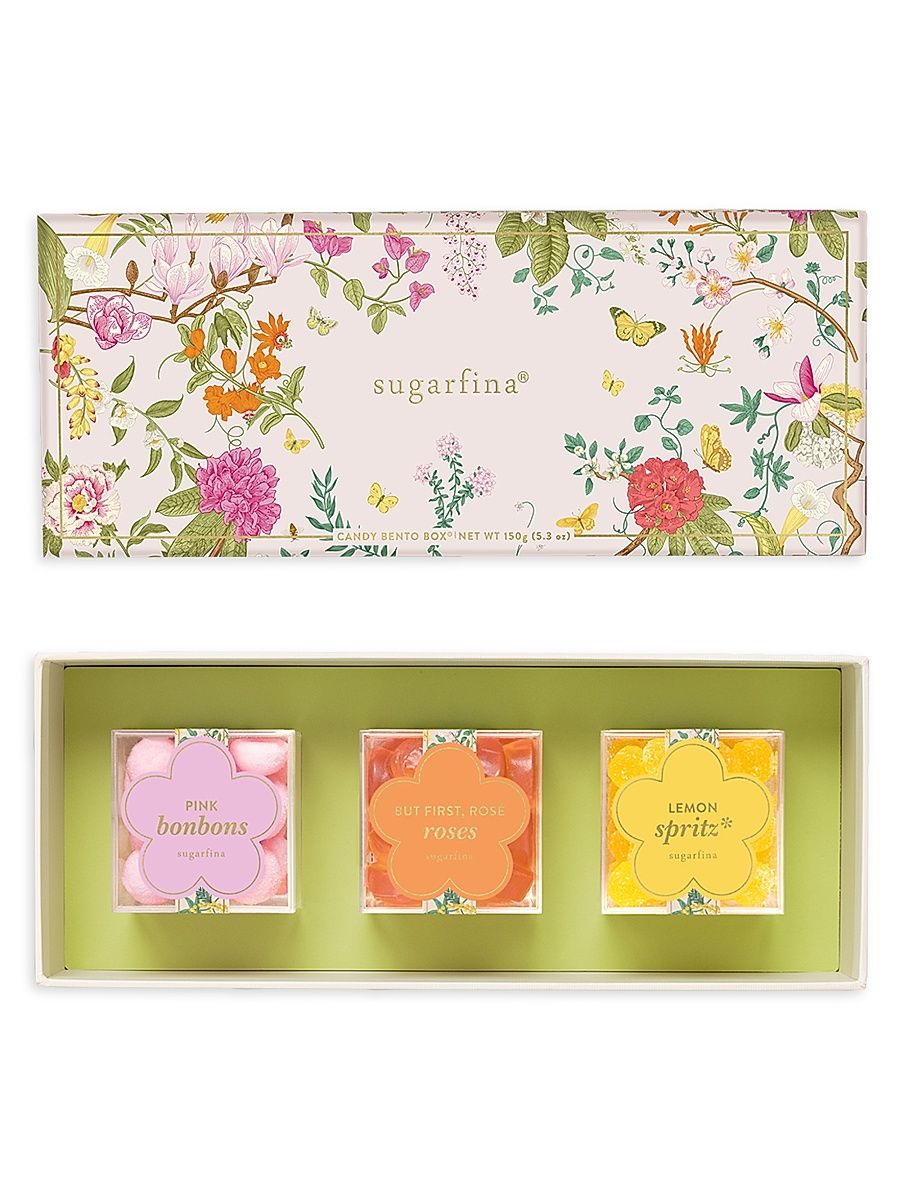 Garden Party 3-Piece Candy Bento Box