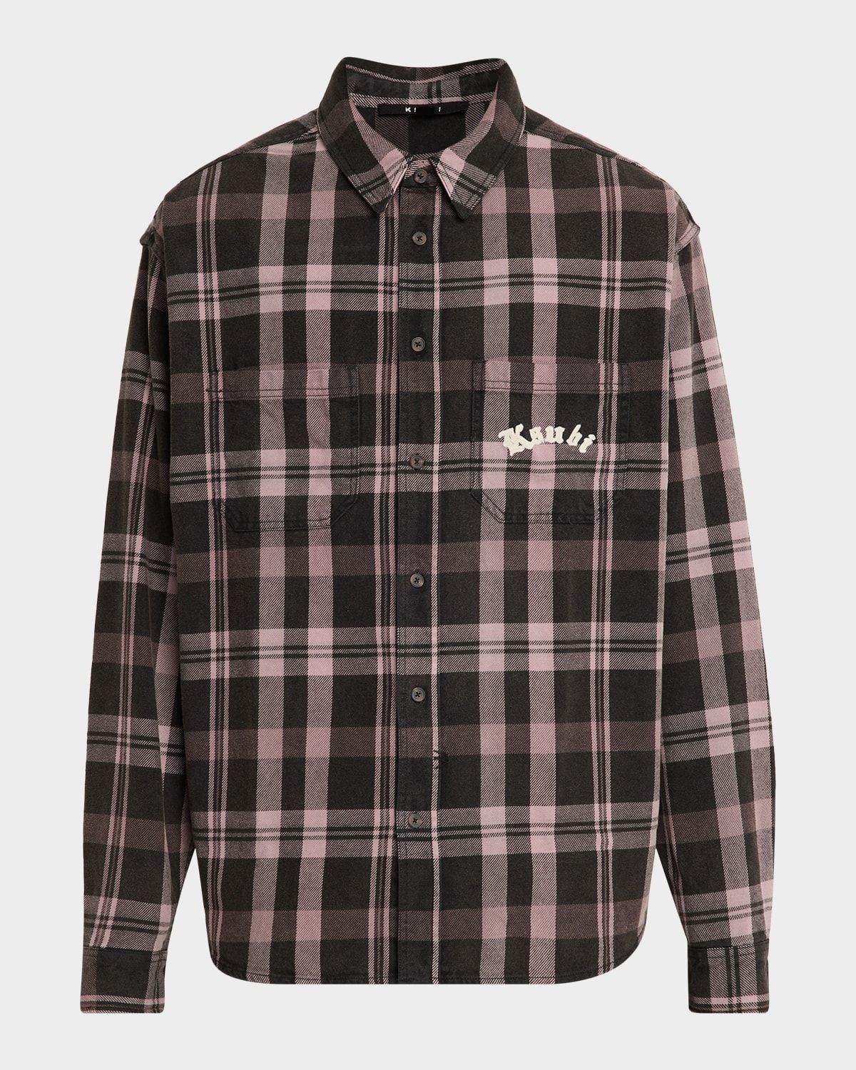 Men & apos;s Vulture Double-Pocket Logo Flannel Shirt