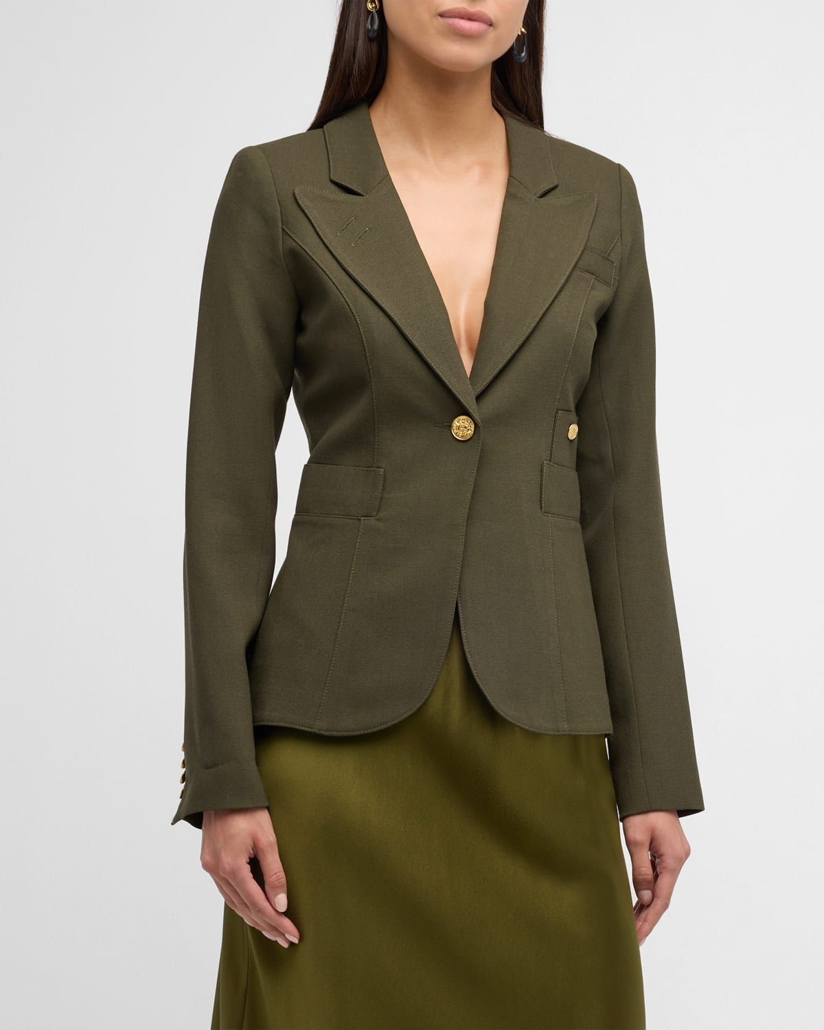 Duchess Wool Blazer