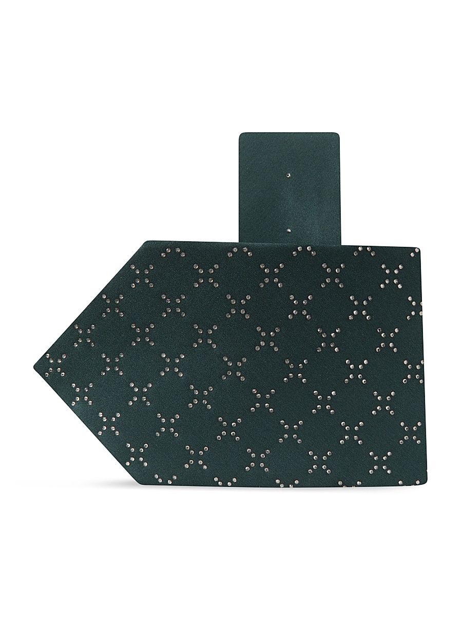 Men's Luxury Silk Tie - Dark Green