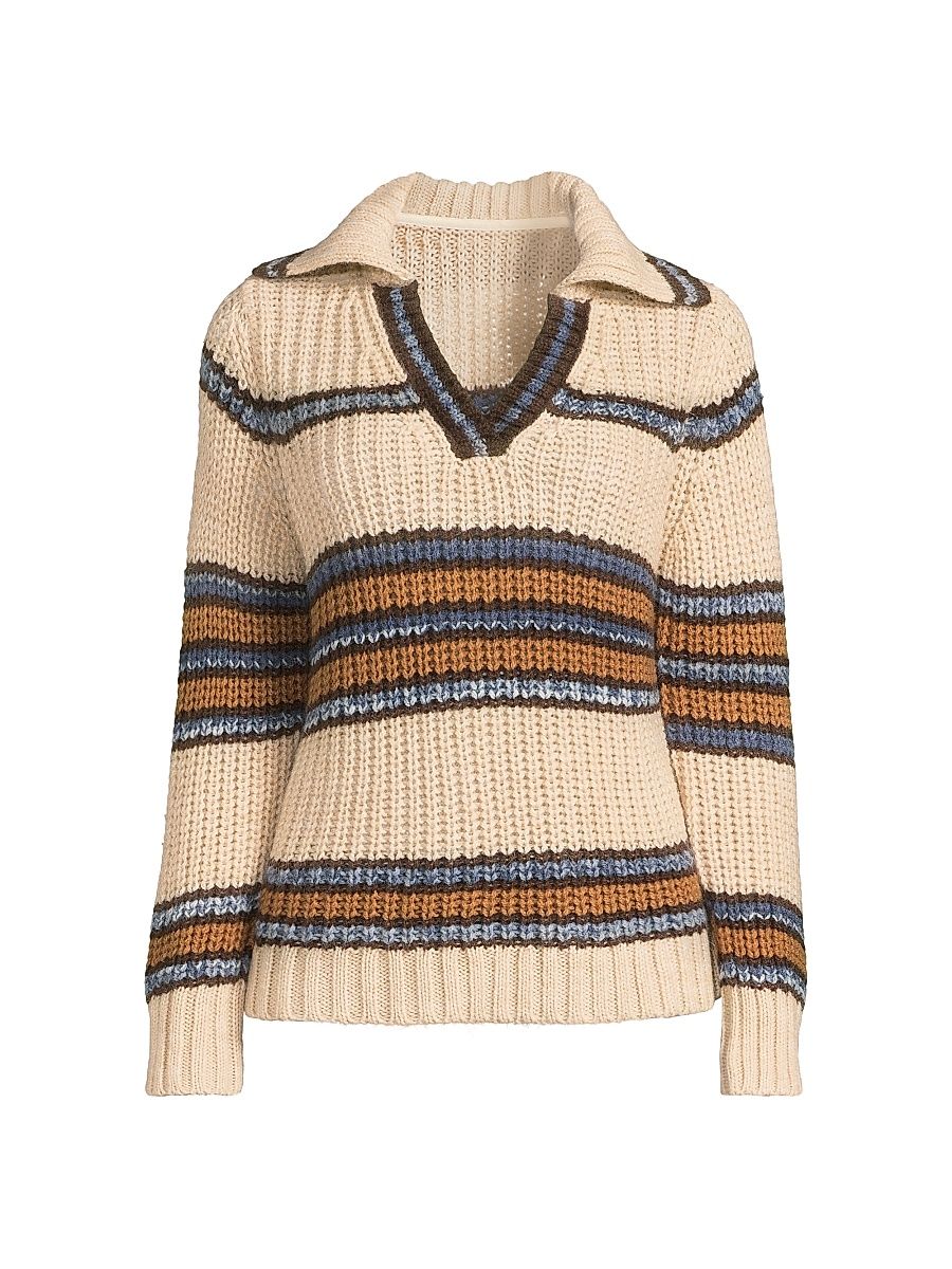 Women's Misook x Lani Lynn Chunky Shaker-Stitch Knit Sweater - Rustic Sienna - Size XL