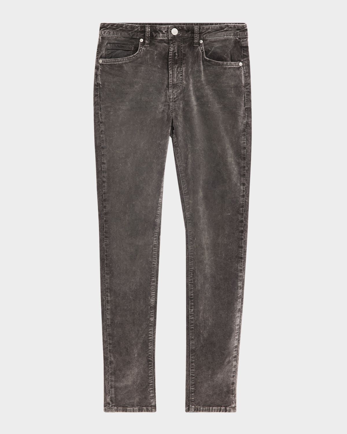 Men & apos;s Greyson Vintage-Wash Velvet Skinny-Leg Jeans