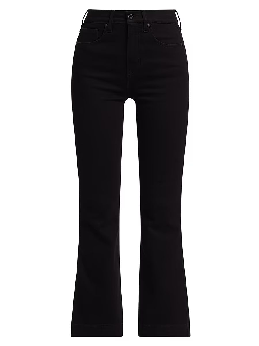 Women's Carson High-Rise Flare Pants - Onyx - Size 25