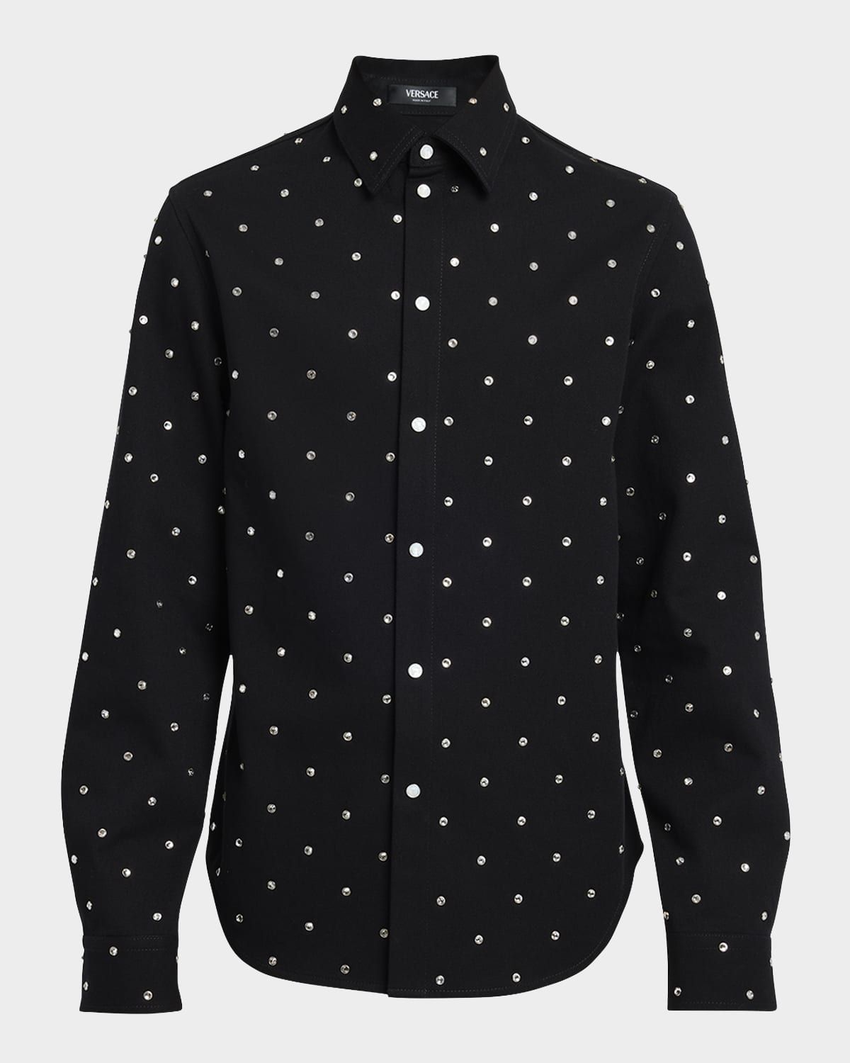 Men & apos;s Starry Sky Denim Shirt