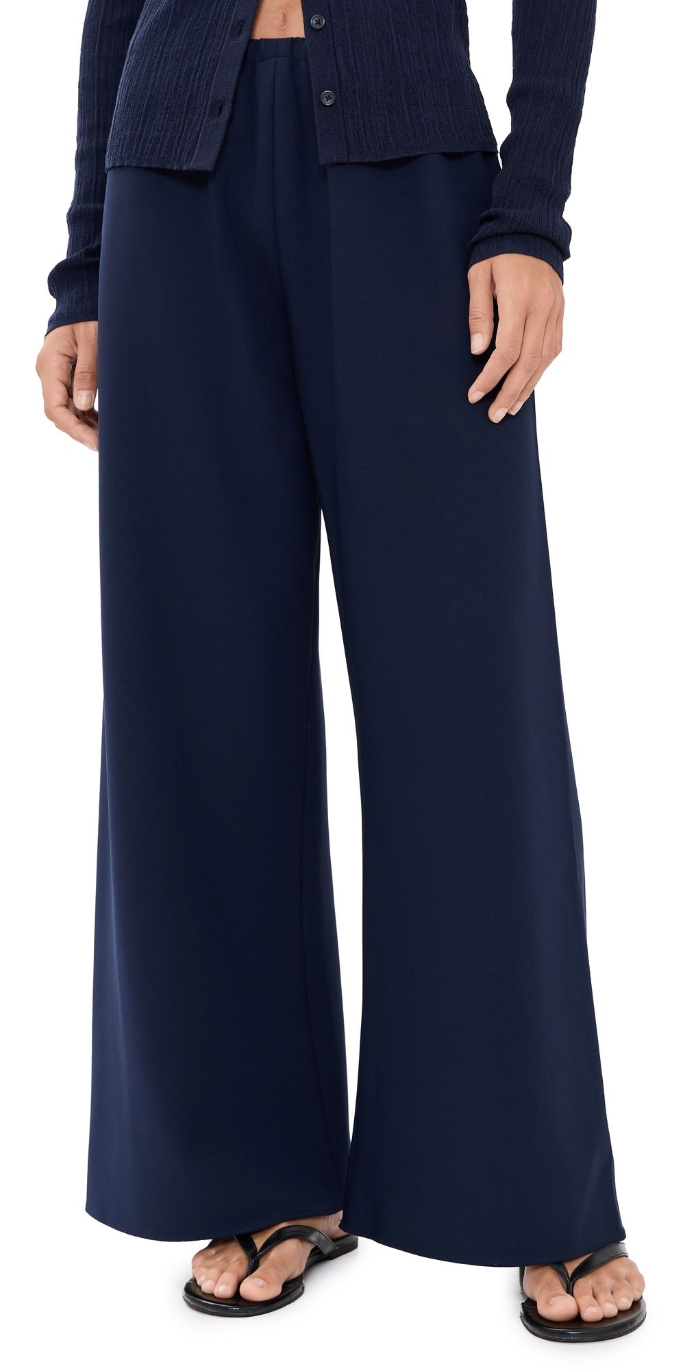 La Ligne Cropped Colby Pants NAVY XXS
