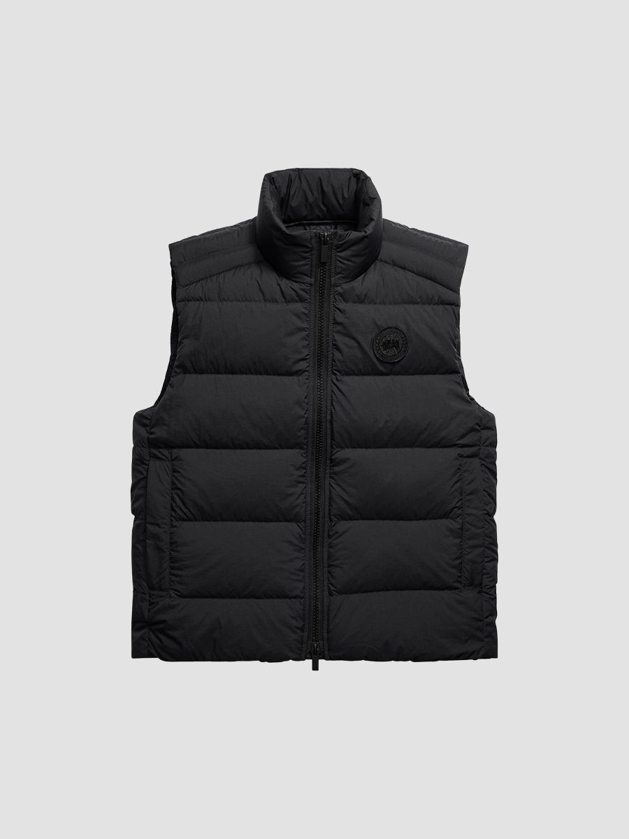 Canada Goose Men's Crofton Packable Down Vest - Black - Size Large