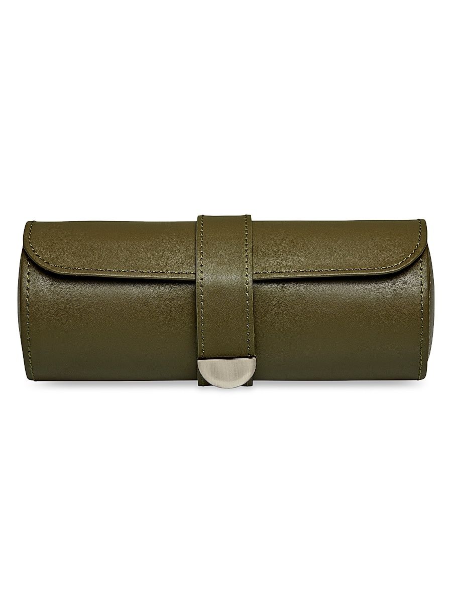 Earth Triple Watch Roll - Coffee