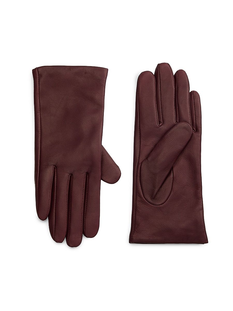 Women's Short Classic Nappa Gloves - Bruna - Size XL