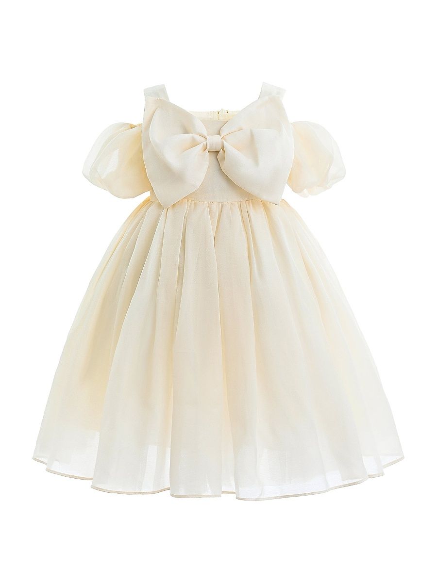Little Girl's & Girl's Modenna Dress - Champagne - Size 12