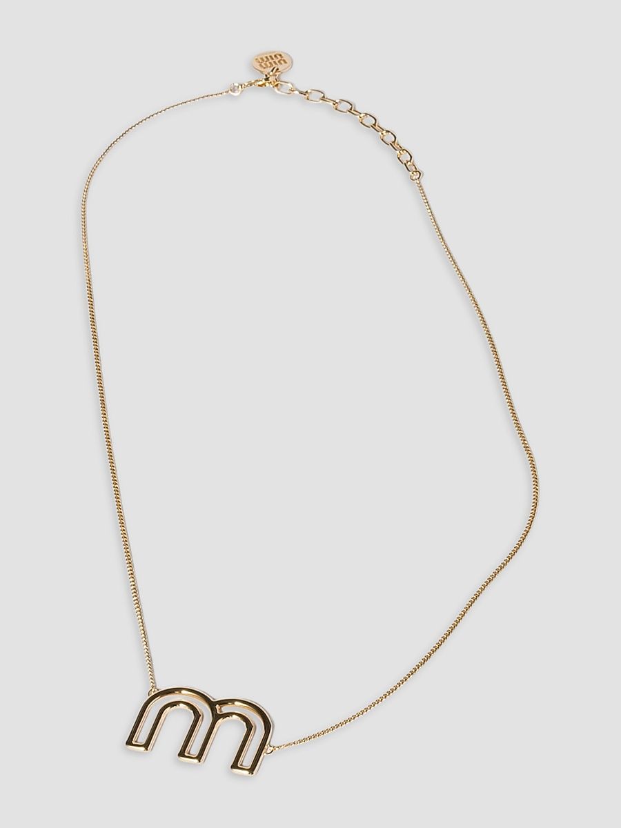 Women's Metal Necklace - Gold