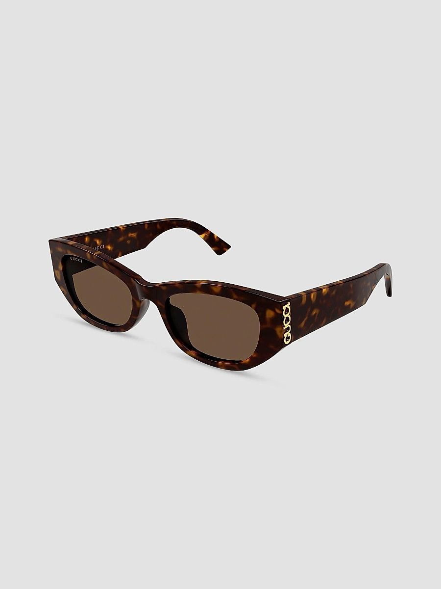 Gucci Women's On Side 53MM Cat-Eye Sunglasses - Brown
