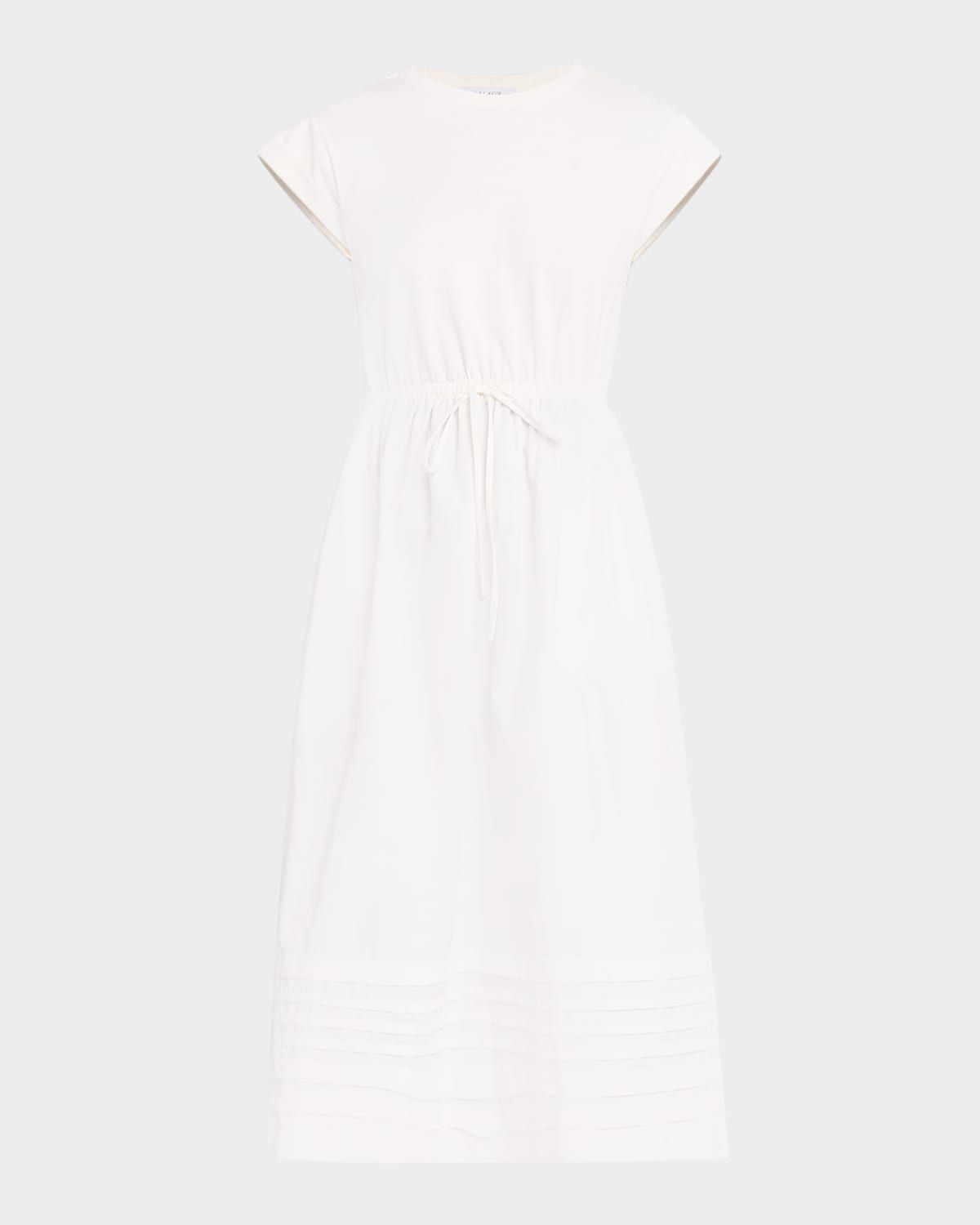 T-Shirt Dress with Shirring