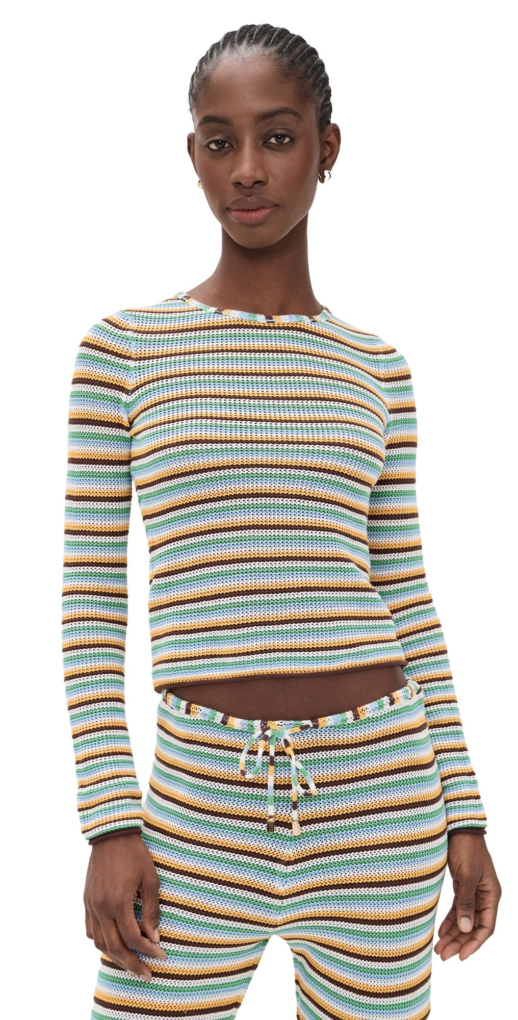Solid & Striped The Olandria Top Multicolor Stripe S