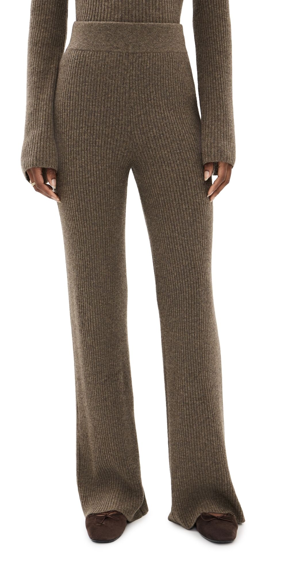 Le Kasha Banvir Cashmere Pants Olive XS