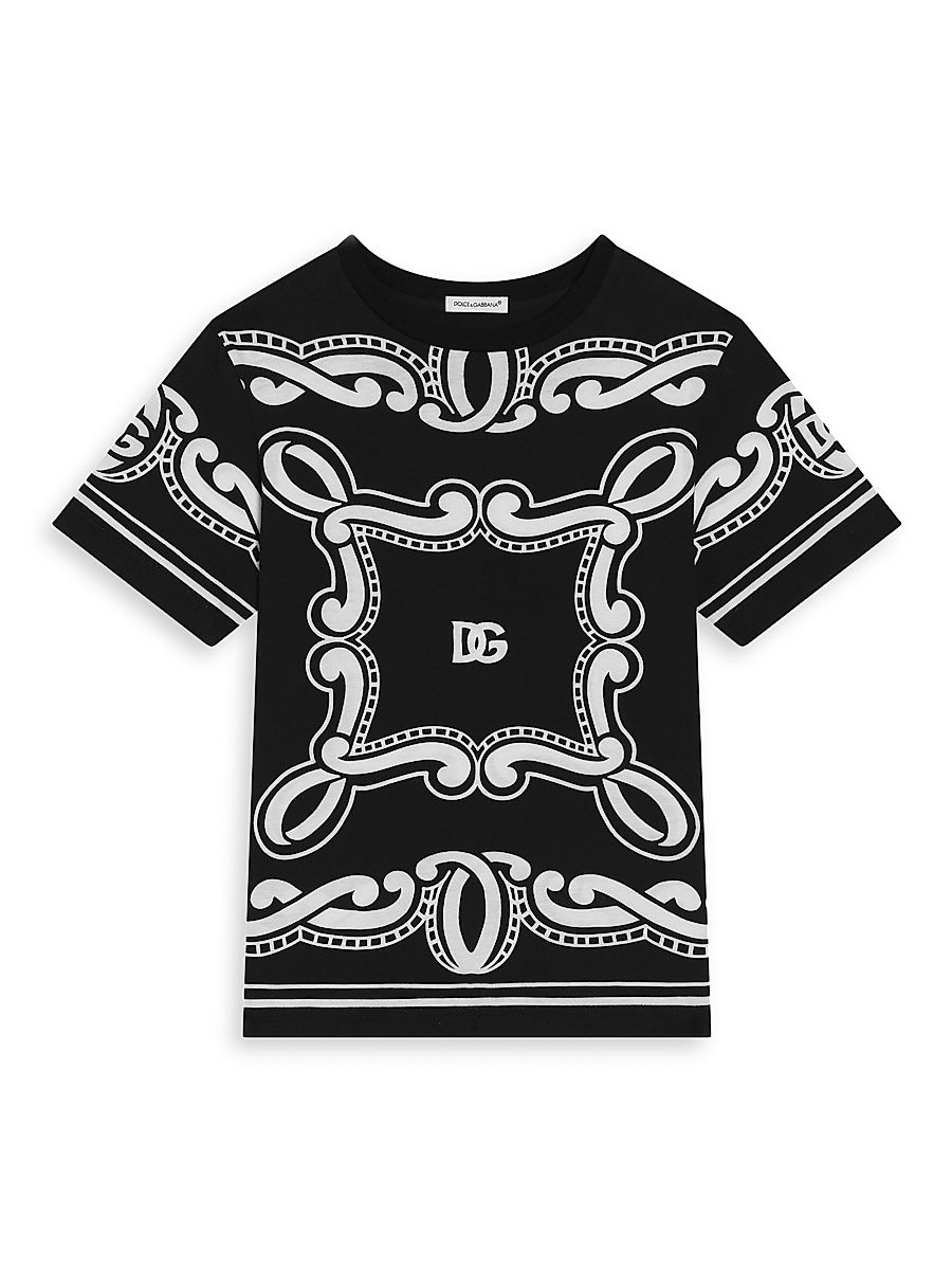 Little Boy's & Boy's Printed Crewneck T-Shirt - Bandana - Size 6