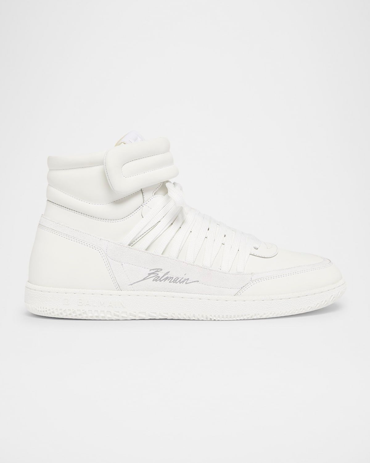 Men & apos;s Swan Leather Mid-Top Sneakers