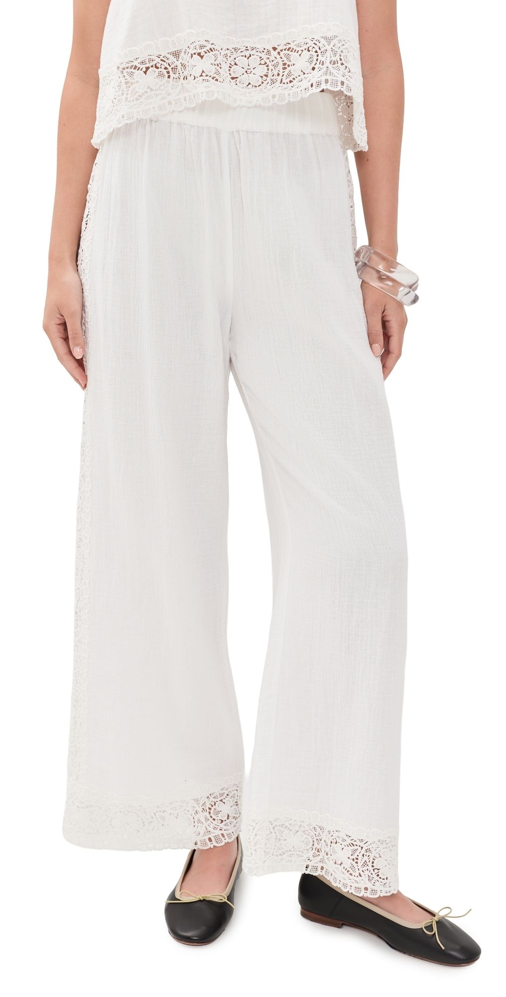 Sea Gardener Pants Cream L
