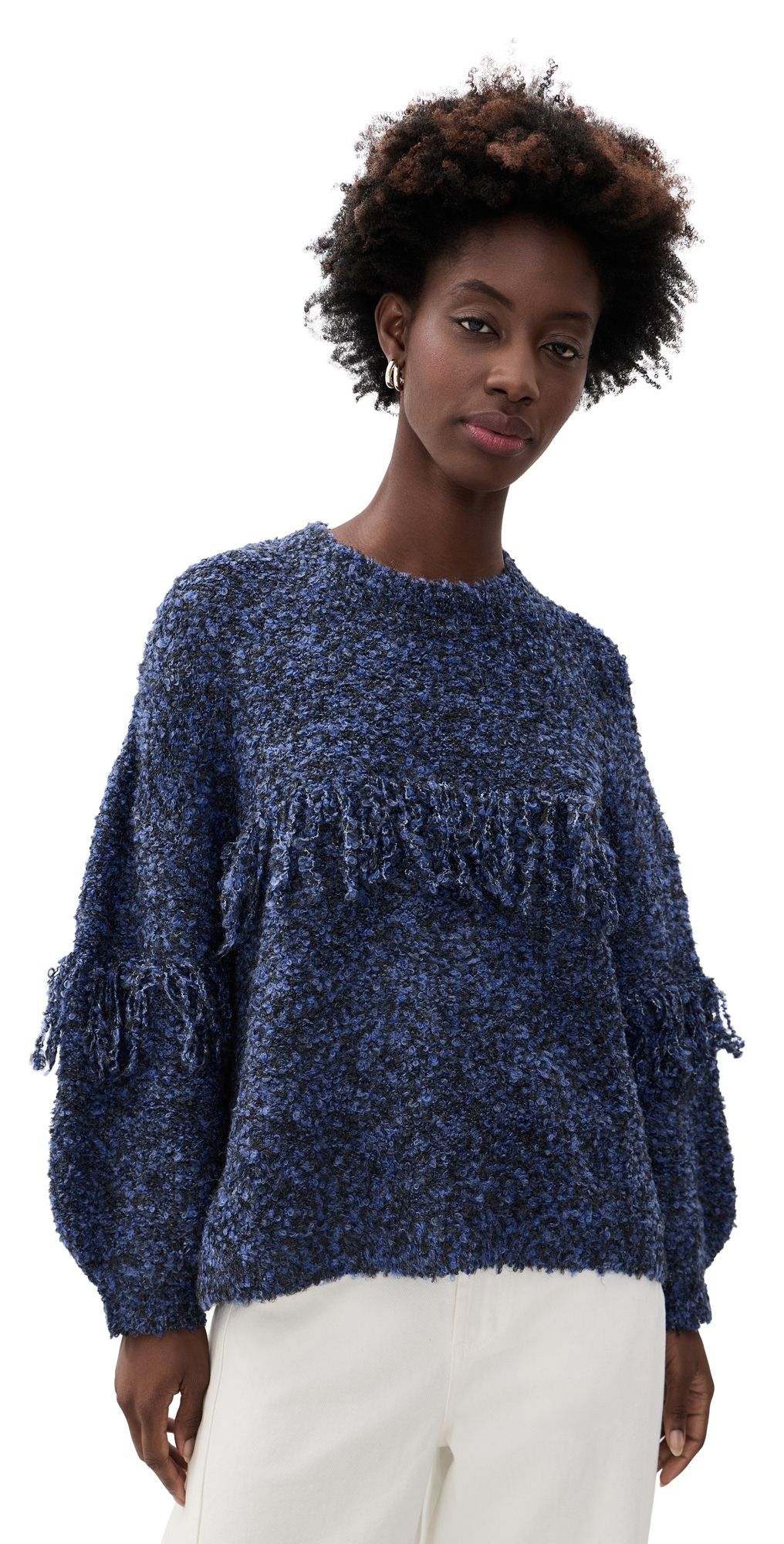 Lisa Says Gah Rowena Sweater Salt and Pepper XS/S