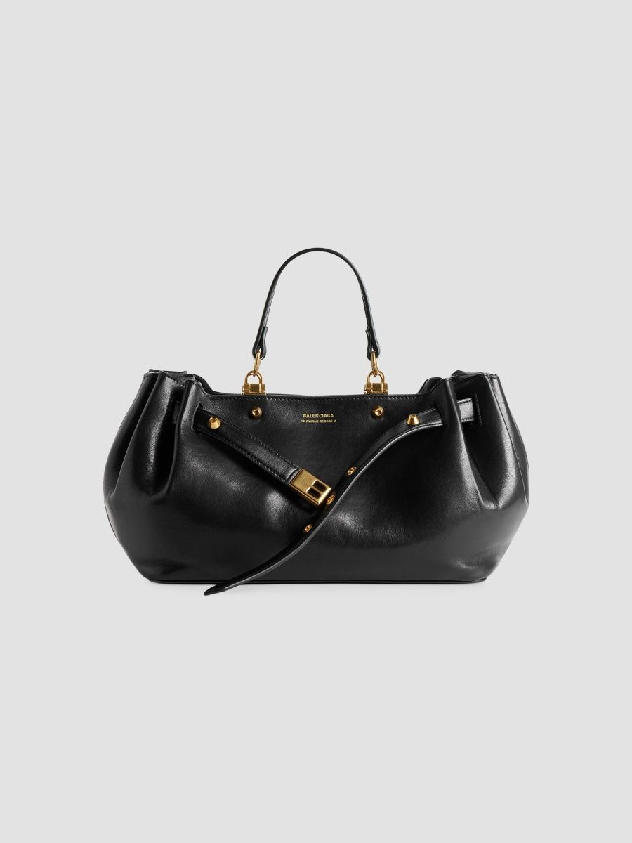 Balenciaga Women's Fan Carry All Tote Bag - Black