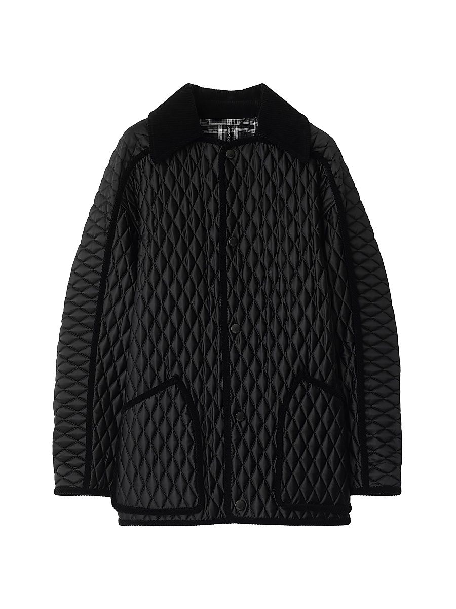 Women's Floriston Quilted Jacket - Black - Size XS