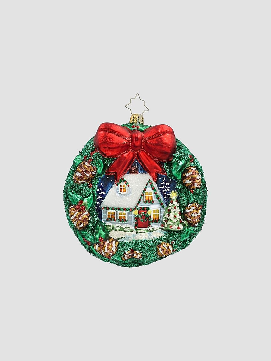 Wreaths Holly Jolly Hideaway Ornament