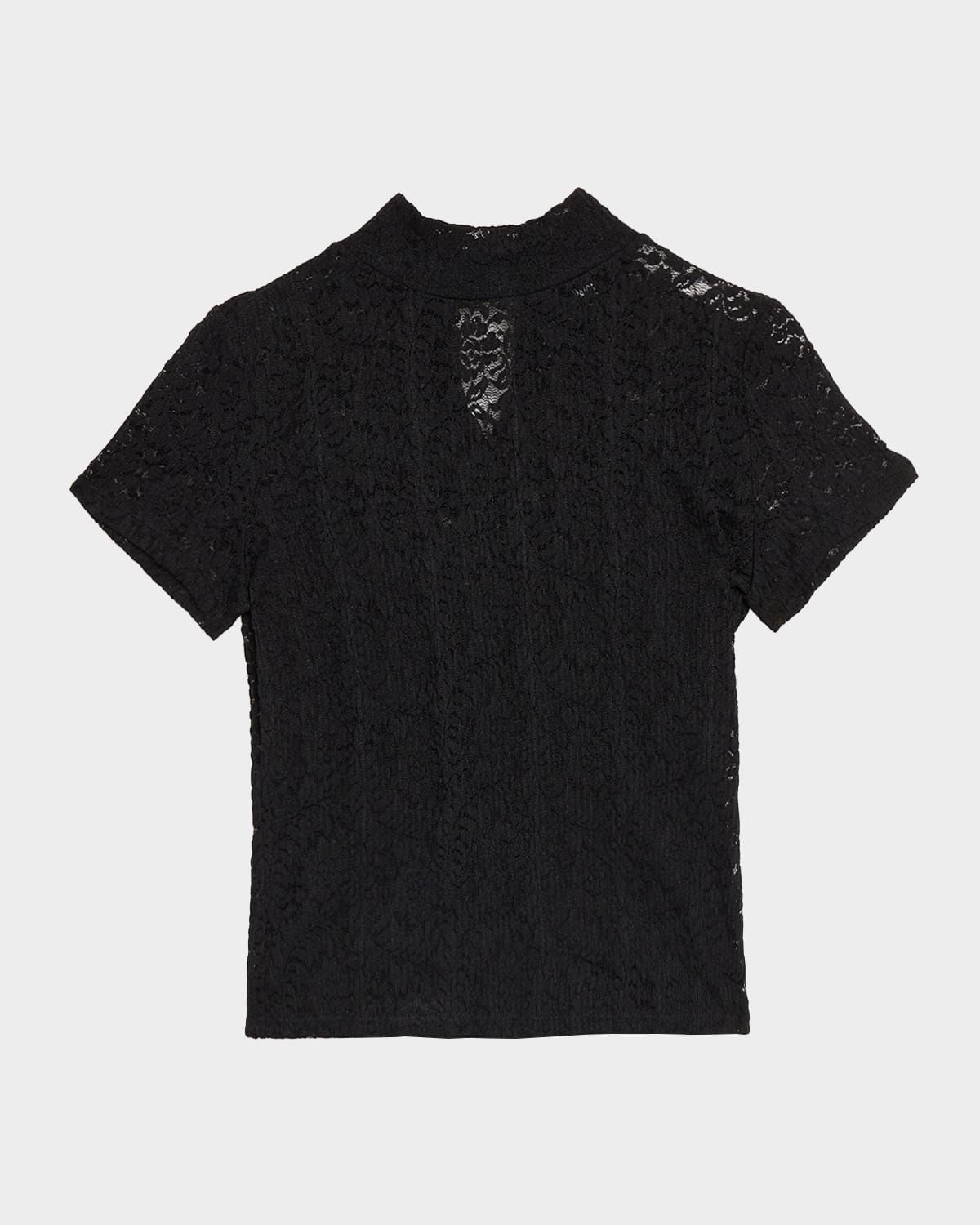 June Floral Lace Tee