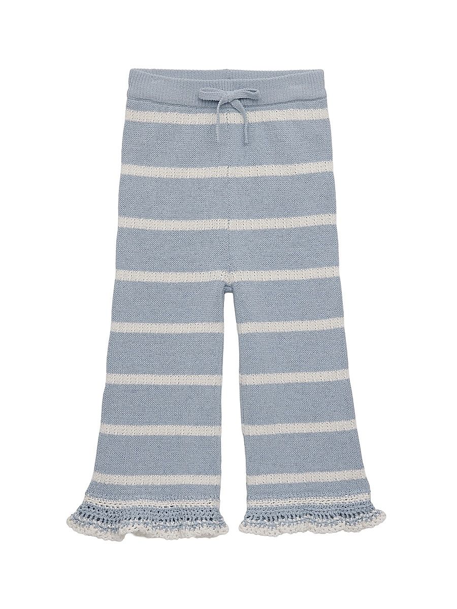 Baby Girl's, Little Girl's & Girl's Indra Knit Pants - Blue - Size 12