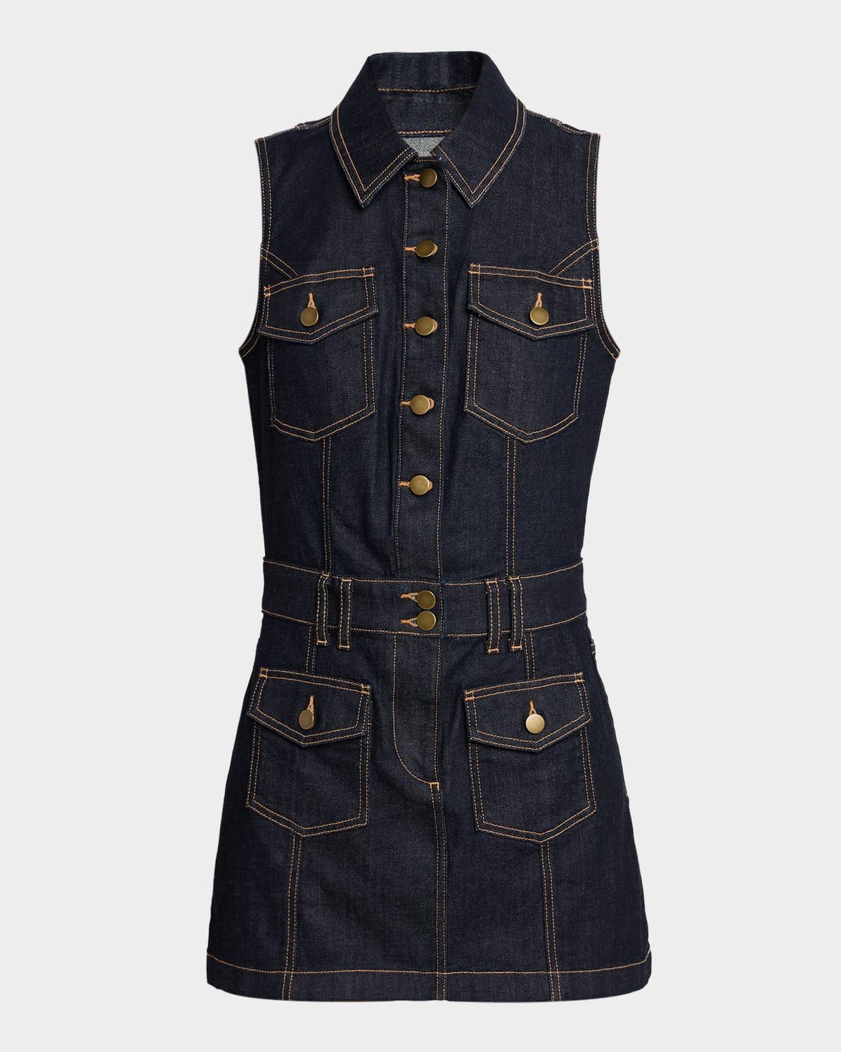 Jenna Denim Mini Dress
