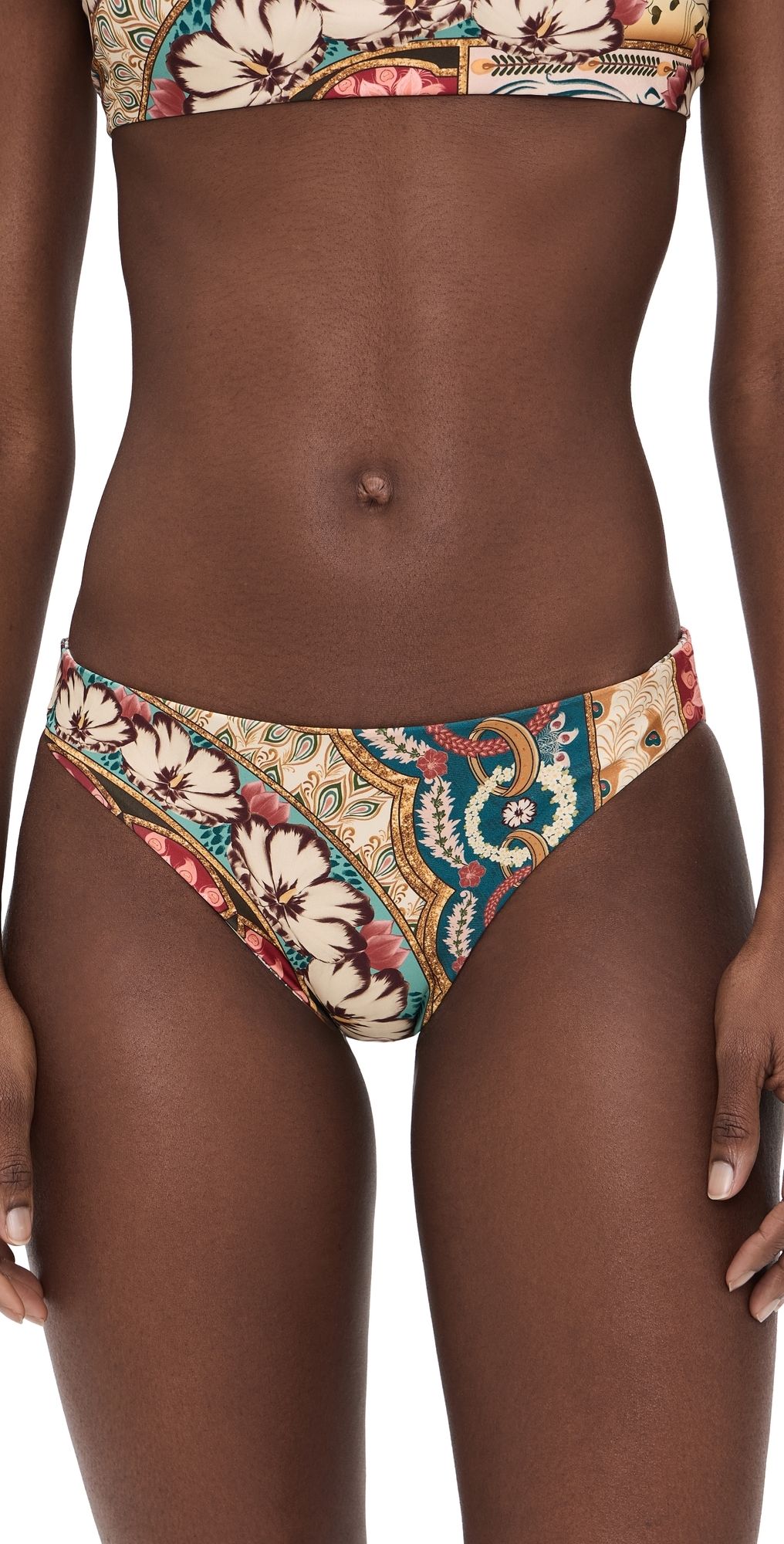 Agua Bendita Ilu Plume Reversible Full Coverage Bottom Multicolor XS