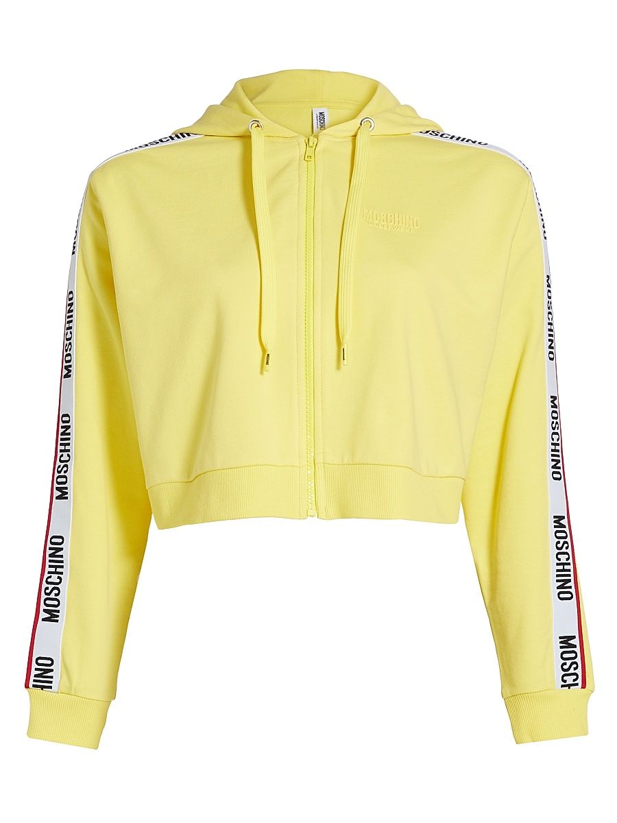 Women's Mos Under Donna Velmar Zip-Front Hoodie - Yellow - Size Large