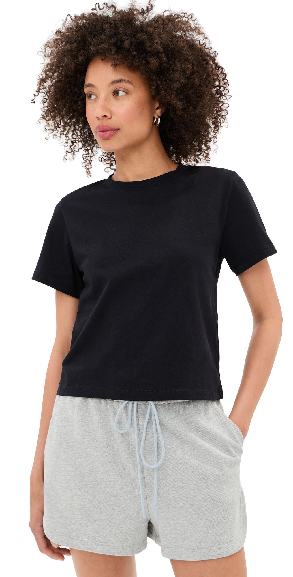 State & Lake Lucy Tee Black XXS