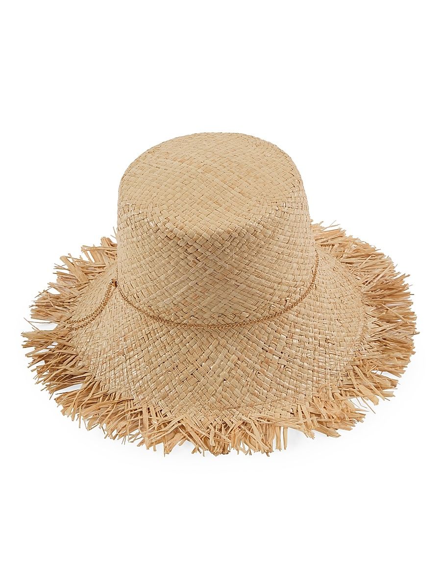 Women's Jonah Raffia Bucket Hat - Natural