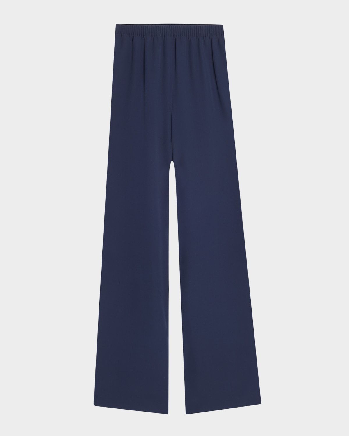 Elastic Wide Leg Trousers