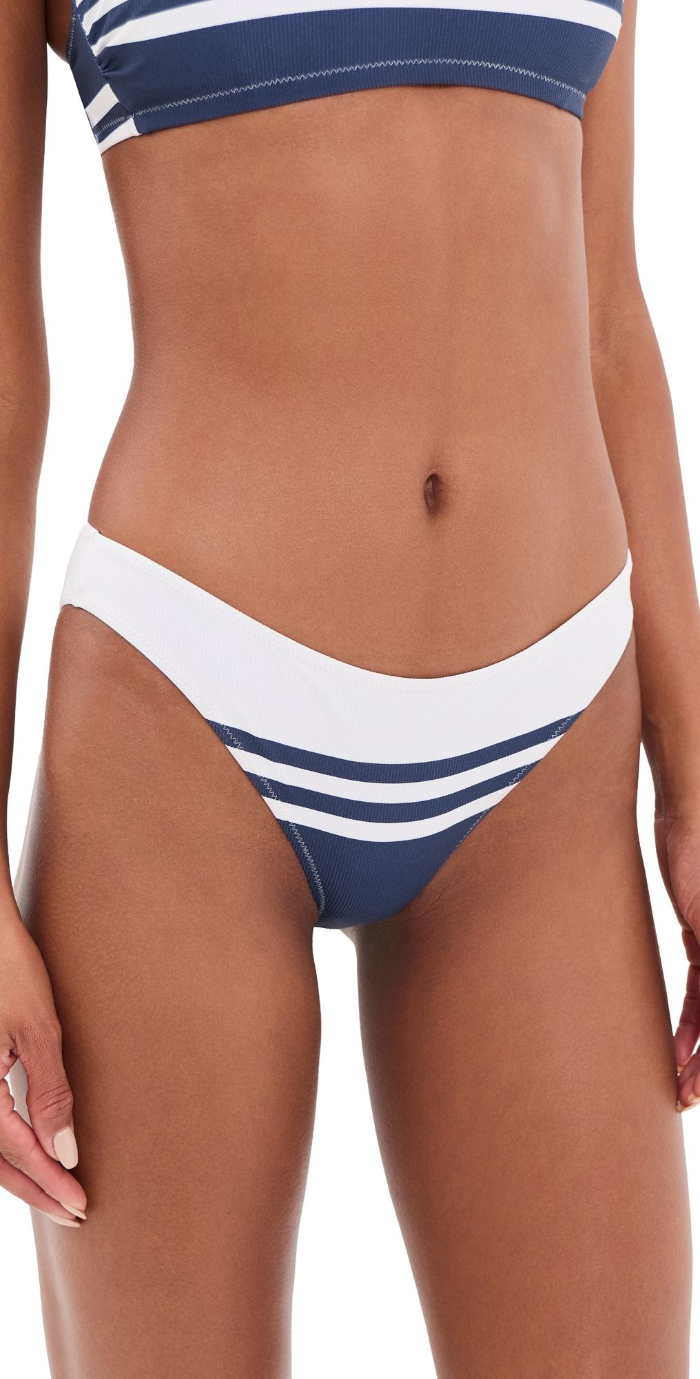 lemlem Meron Brief Bikini Bottoms Ayele Navy L