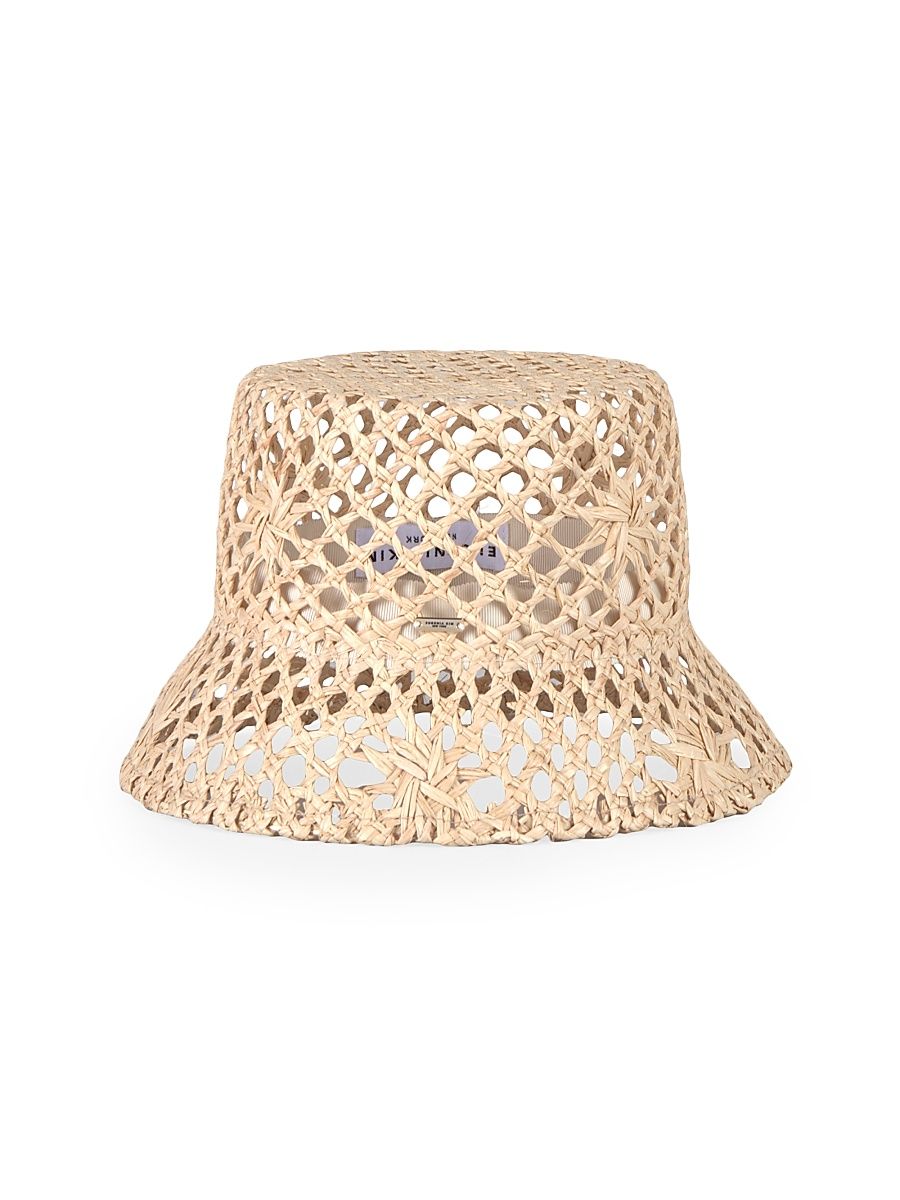 Women's Jonah Open-Weave Bucket Hat - Natural