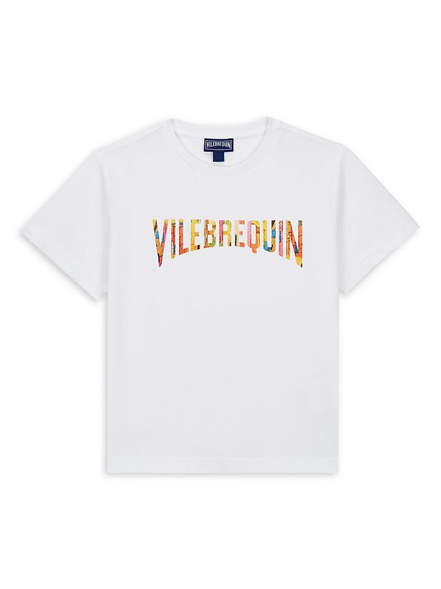 Little Boy's & Boy's Sunny Jersey T-Shirt - Blanc - Size 8