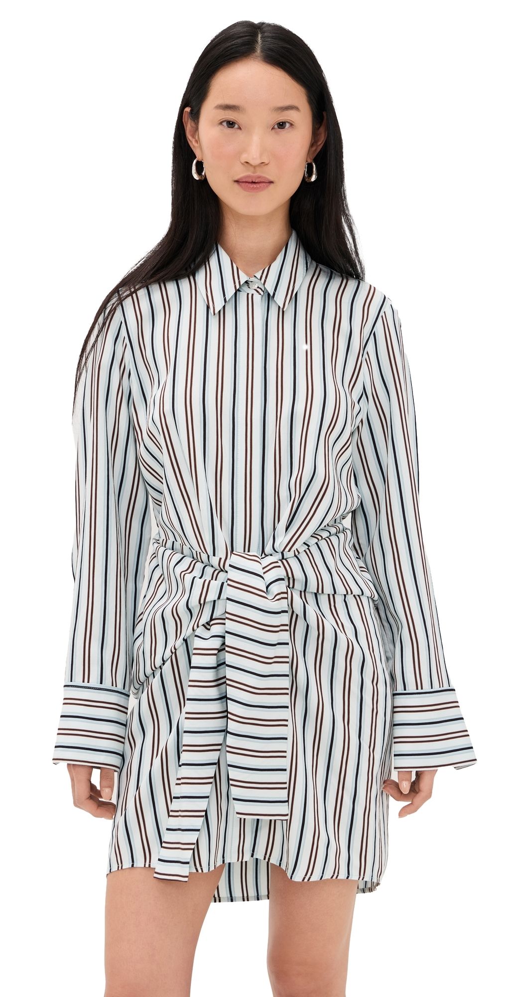 A. L.C. Mia Shirt Dress Ice Mint/Ganache 2