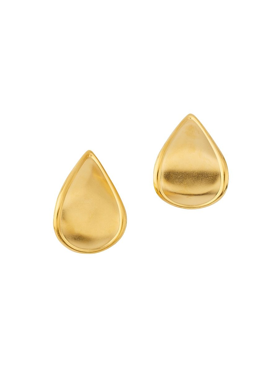 Women's Archie 22K-Gold-Plated Teardrop Earrings - Gold